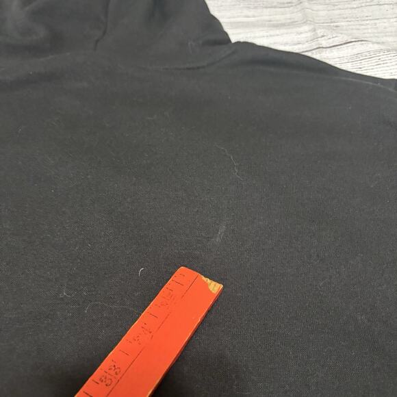 Disney Mickey Mouse Skeleton Juniors Size Large Oversized Cropped Hoodie Glows - Picture 10 of 11